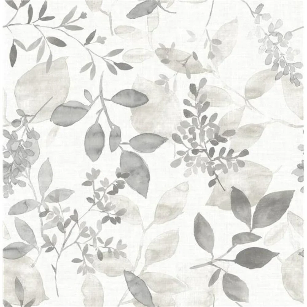 Wallpaper NUS3144 Breezy Peel & Stick Wallpaper, Grey